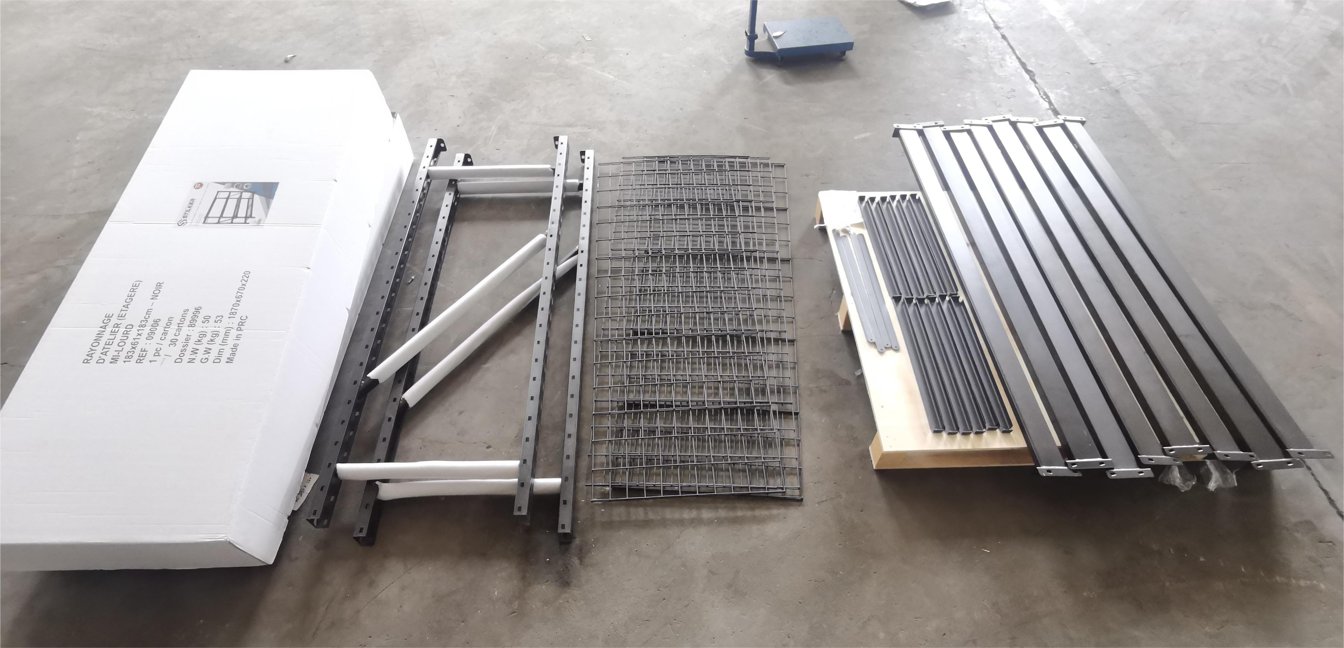 Shelving Structure and Beams