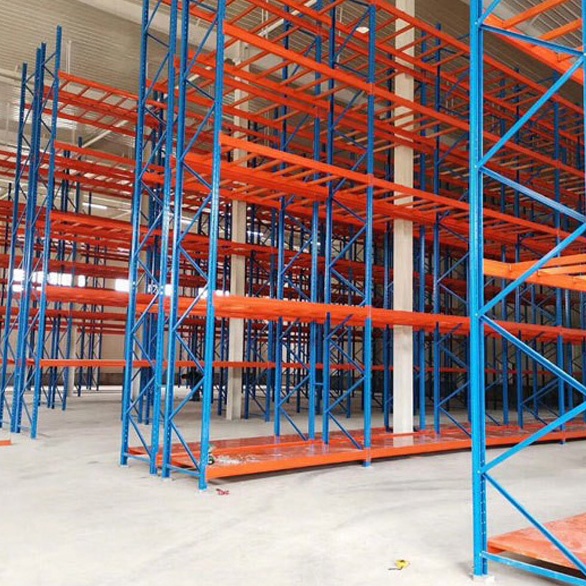 Perter High Density Storage Stack Selective Heavy Duty Pallet Racking System Design Warehouse Pallet Shelves