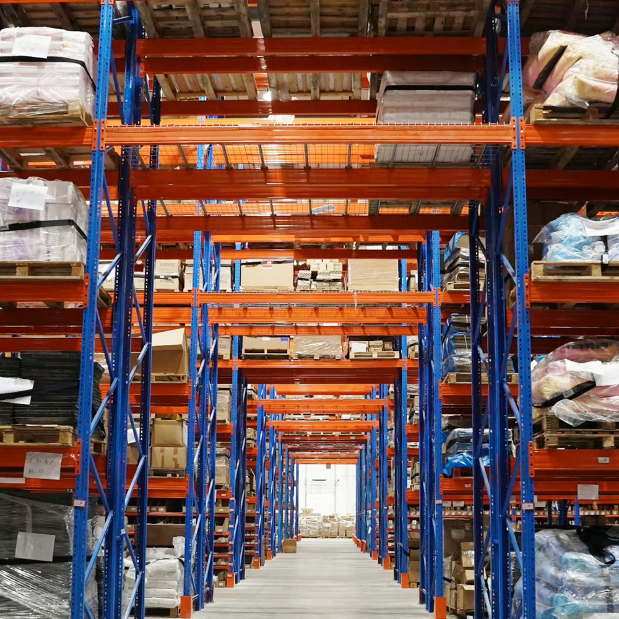 Customized Heavy-Duty Steel Warehouse Pallet System Industrial Racking Pallet Rack Shelving For Industrial Shelves