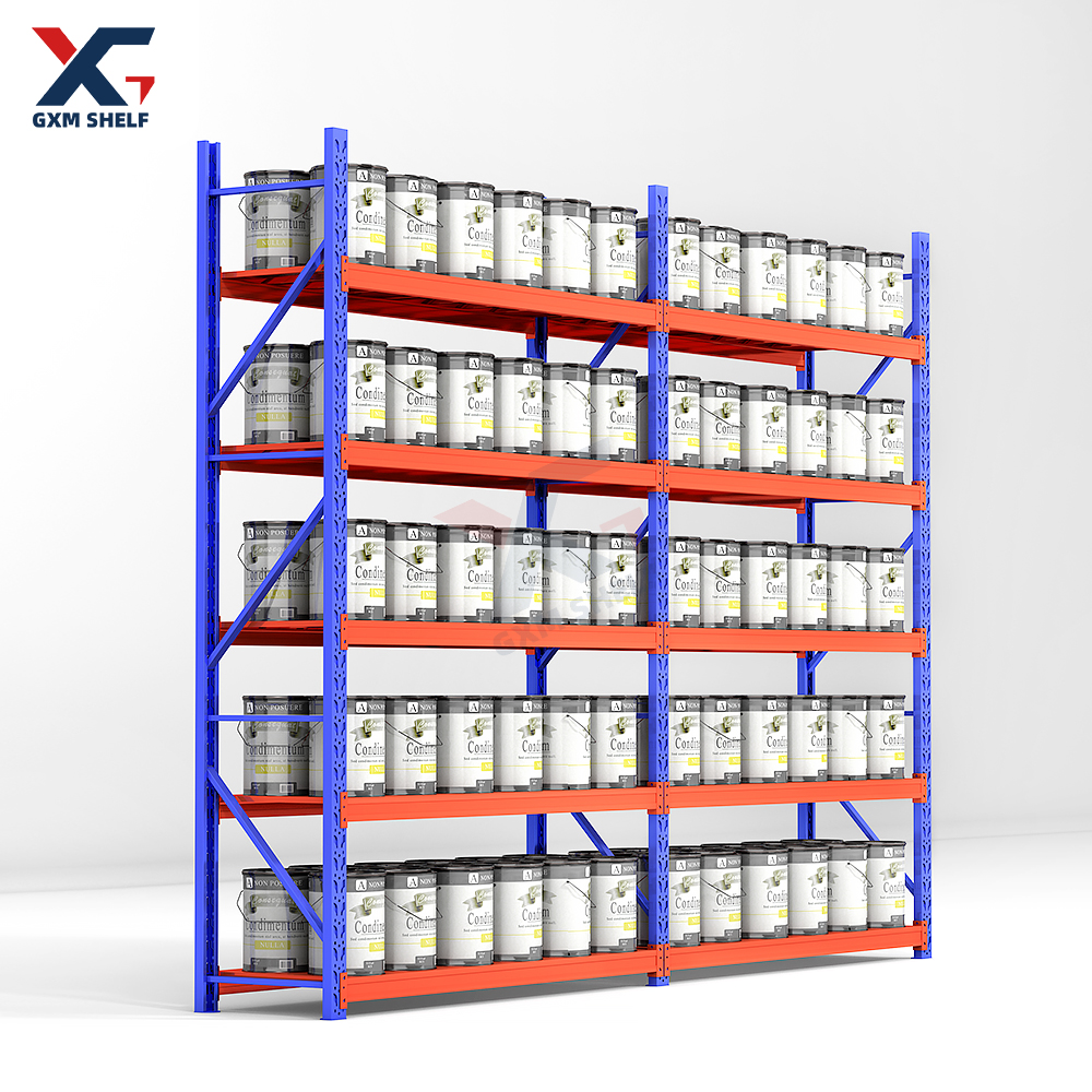 Factory Heavy Duty Metal Shelving Industrial Warehouse Storage Rack Shelf Steel Racking System For Stacking Racks &amp; Shelves