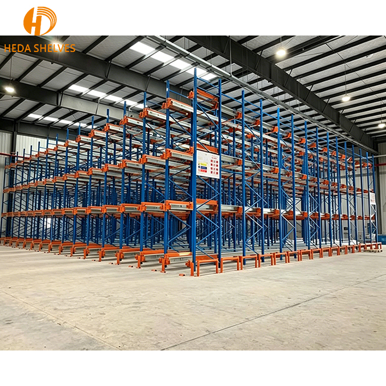 China Automatic Shuttle Rack Manufacturer Factory Warehouse Shuttle System Shelves Storage Racks For FIFO System