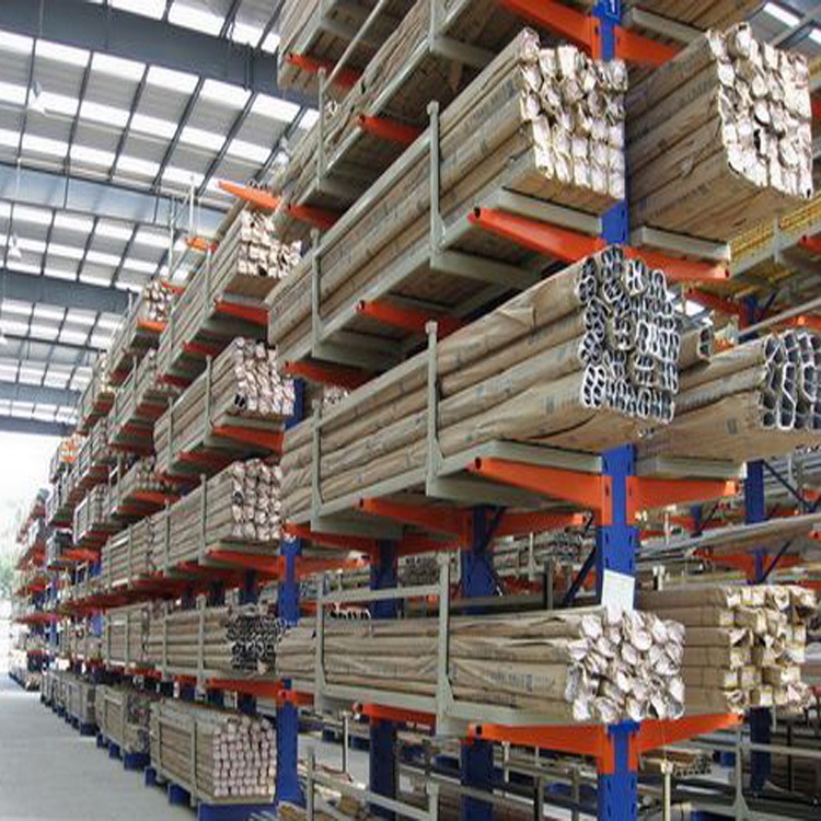 Industrial Heavy Duty OEM ODM Storage Racks Wall Mounting Tube Racking Gavenized Cantilever Rack For Warehouse