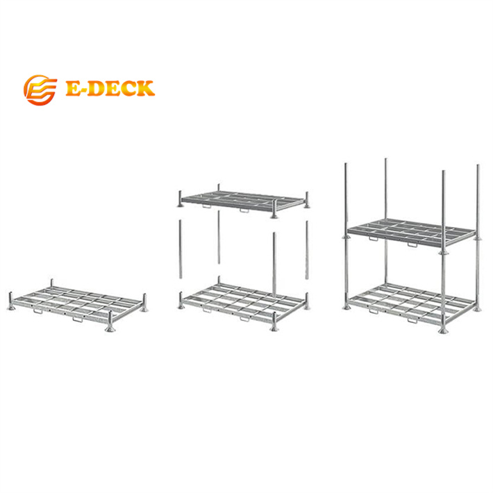 High Quality Industrial Durable Warehouse Storage Logistic Metal Stackable Steel Racks