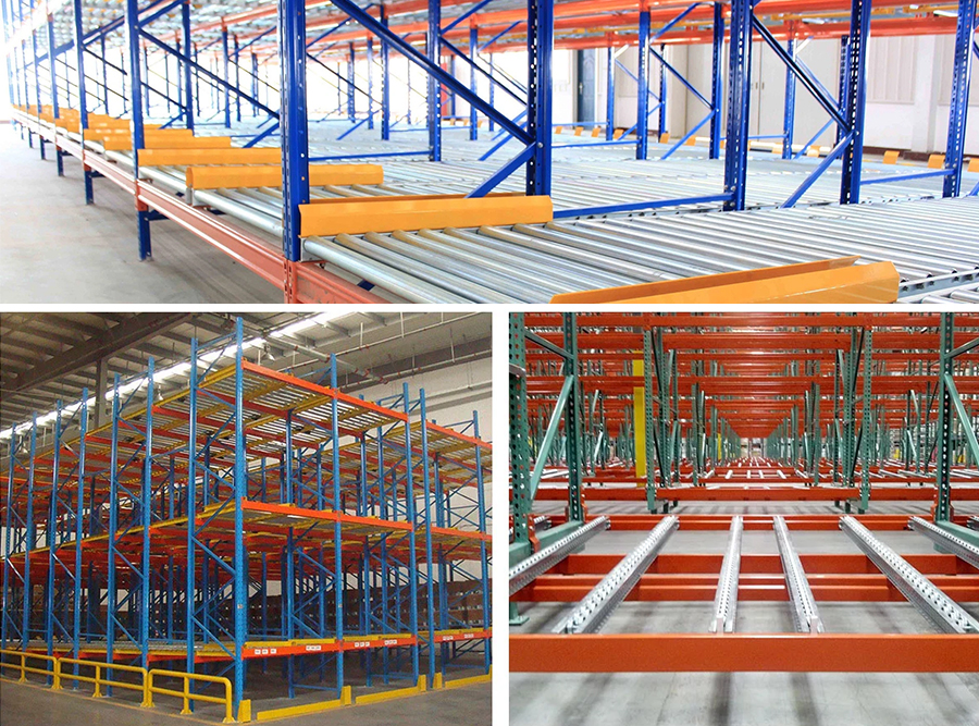 Carton Flow Racking Detail