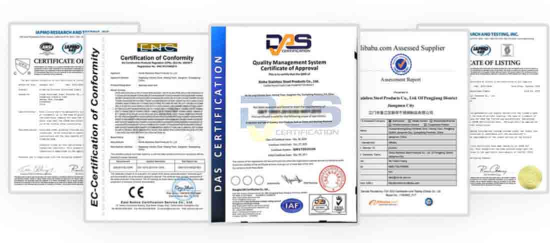 Certifications