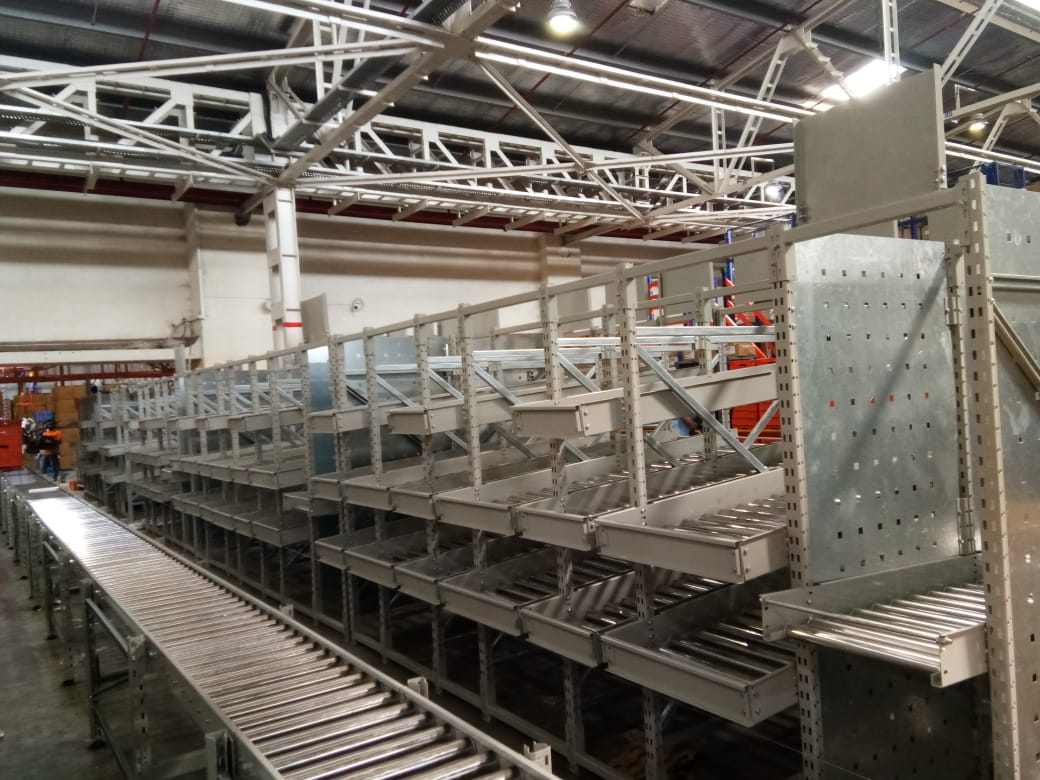 Pick Light System Rack Smart Warehouse Order Picking Solution LED Guided Inventory Accuracy PTL Steel Powder Coated Stackable