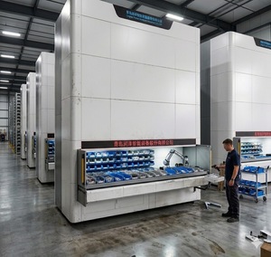 Industrial Hardware Storage VLM Automated Vertical Lift Module Heavy Capacity Warehouse Shelving System