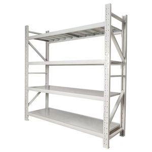 Garage Shelves Industrial Metal Shelving Stack Rack Light Duty Steel Shelving Boltless Racking Shelves Warehouse Storage Rack