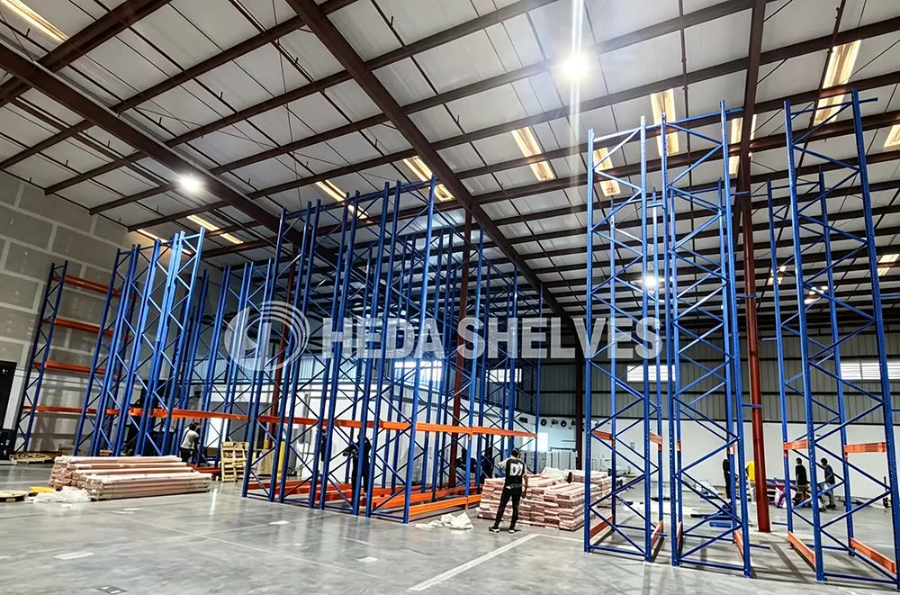 Upright frame assembly and leveling verification