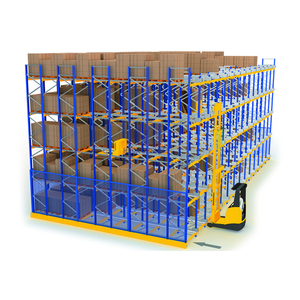 Durable Shuttle Heavy Duty Rack System Asrs 4-Way Shuttle Racking Automated Radio Shuttle Racking System for FIFO &amp; LIFO
