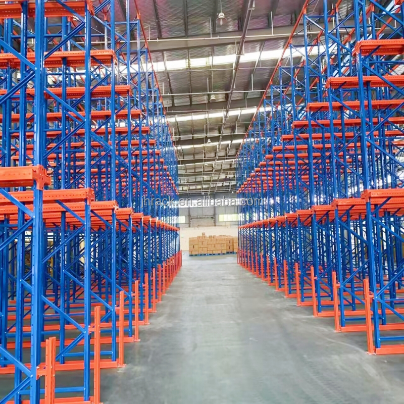 1000kg Drive-In Pallet Rack Warehouse Storage Shelves Units Powder Coating Heavy Duty Drive in Racking