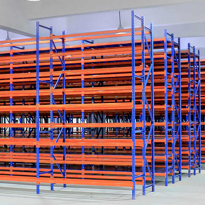 Heavy Duty Warehouse Storage Rack Steel Shelving System For Commercial Warehouse