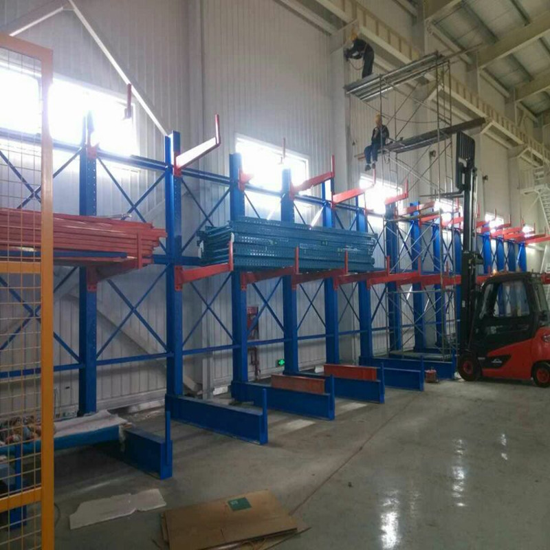 Heavy Duty Industrial Cantilever Rack System for Warehouse Long Material Storage Pipe Timber Steel Bar Racking Factory Price