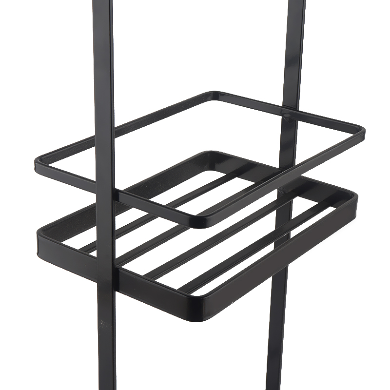 New Design Living Room Bedroom Kitchen Narrow Angle Iron Shelf Storage Rack Standing Type Three Tier Dust Proof