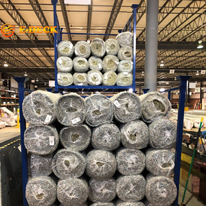 Heavy Duty Stackable Customized Warehouse Transport a Frame Fabric Roll Rack
