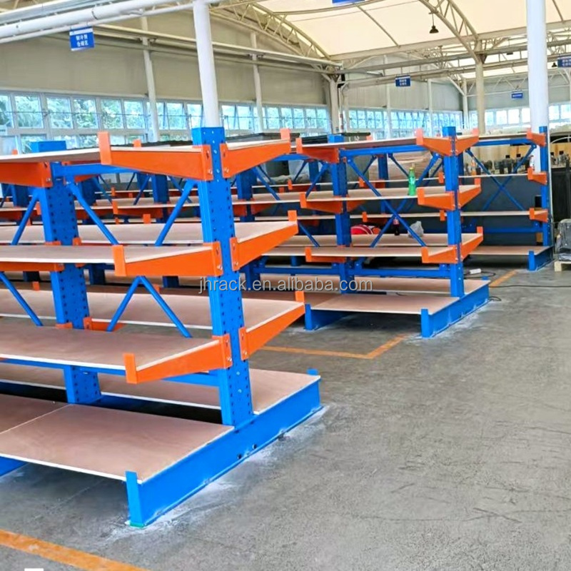 Customized Industrial Cantilever Racking Warehouse Storage Rack Upright Frames Heavy Duty Cantilever Racks Steel Storage Shelf