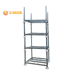 High Quality Industrial Durable Warehouse Storage Logistic Metal Stackable Steel Racks