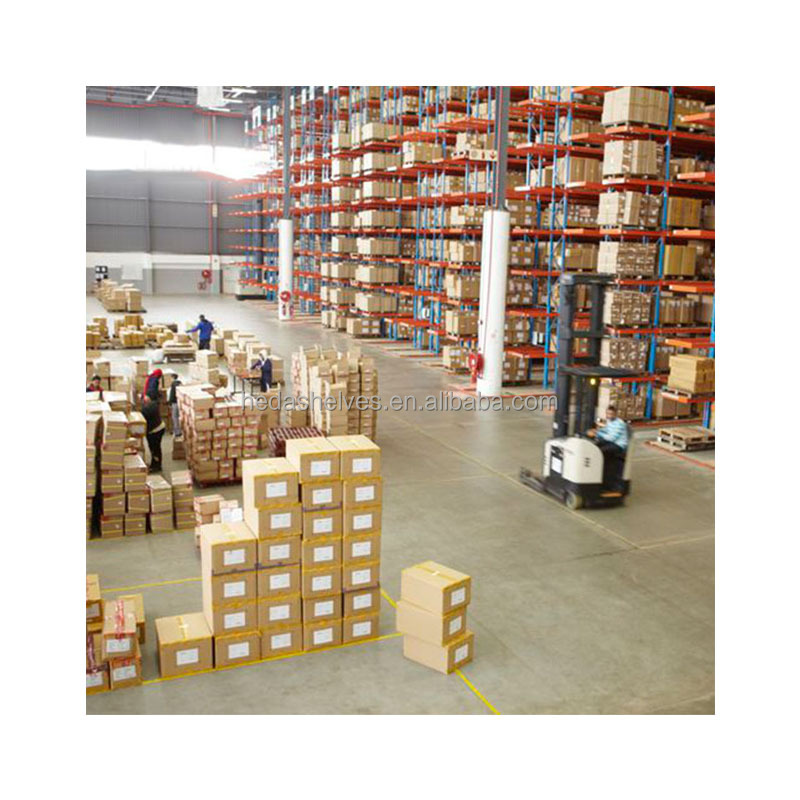 Cold Room Storage Drive in Heavy Duty Rack Metal Storage Shelves Steel Pallet Shelving Racking System