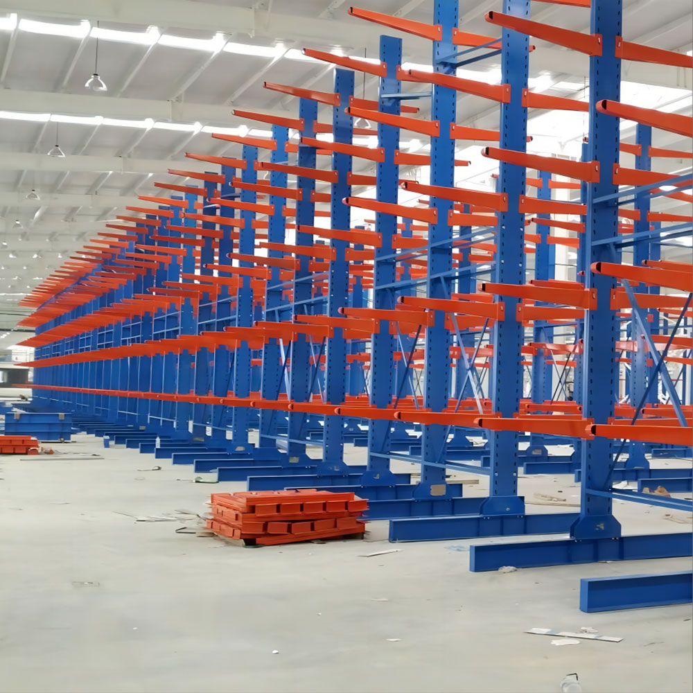 Storage Racks Wholesale Selling Heavy Duty Double Side Arm Storage Racks Warehouse Storage Industrial Cantilever Lumber Rack