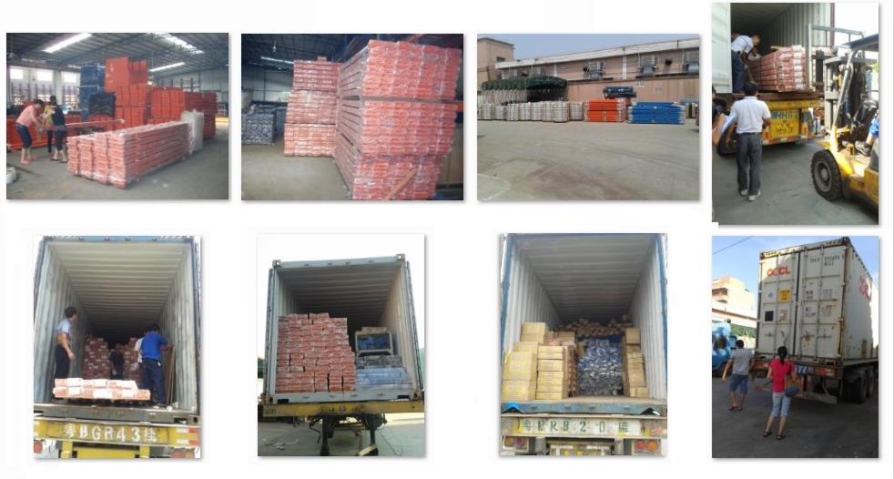 Products package & loading for exporting
