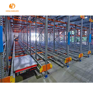 OEM High-Tech Radio Shuttle Pallet Rack Industrial Steel Automatic Warehouse Racking System For Storage