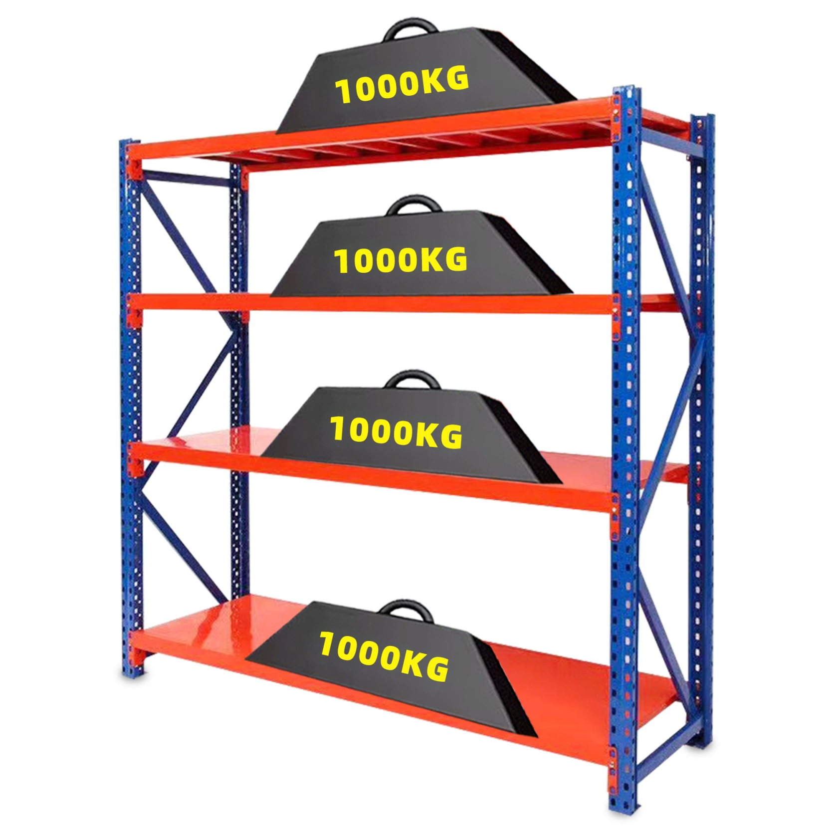 Customized Heavy-Duty Steel Warehouse Pallet System Industrial Racking Pallet Rack Shelving For Industrial Shelves