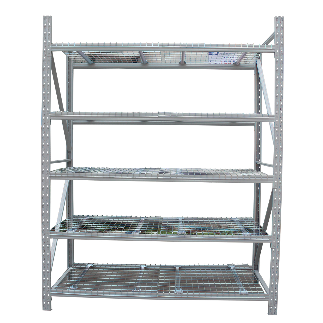 100~500KG Per Layer 2M Height Warehouse Stacking Shelves&amp;units Iron Storage Metal Display Rack Wide Span Storage Rack
