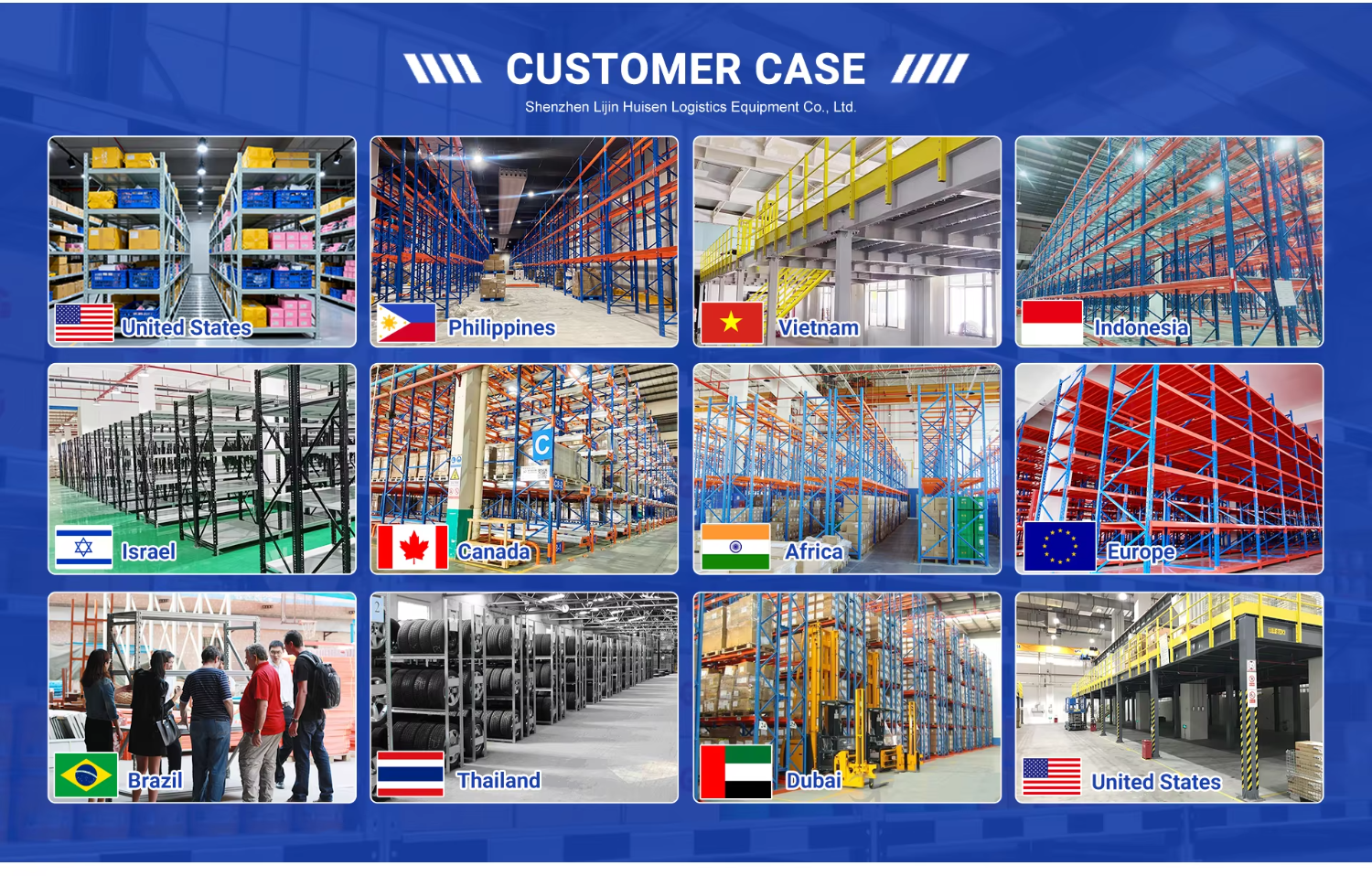 Factory Direct Powder Coated Slotted Angle Rack Light Duty Steel for Workshop Garage Storage
