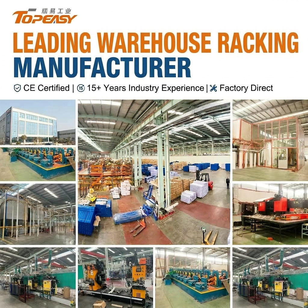 Topeasy Customized Powder Coated Indoor Storage Heavy Duty Rack Cantilever Shelving Cantilever Racking