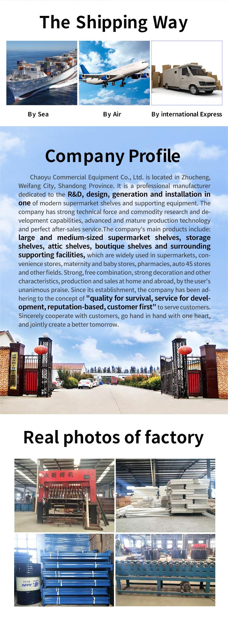 Storage Racks Packaging and Shipping