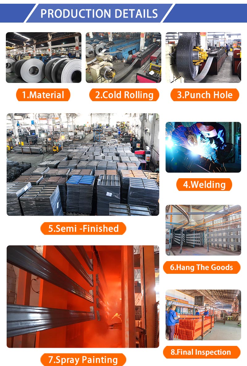Selective Systems Welding for Pallet Adjustable Shelf Cold Room Fabric Bolt Storage Rack Lebanon, Israel, Palestine