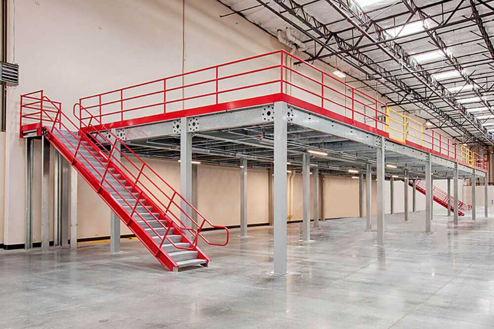 Mracking New Product Span Long Steel Structure Mezzanine Platform Floor For Manufacturer