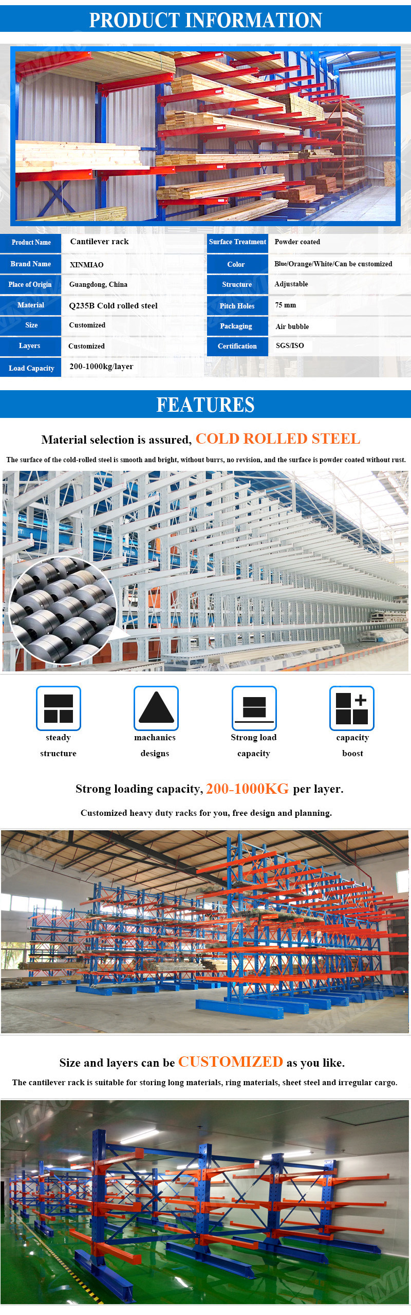 Arm Racking Detail