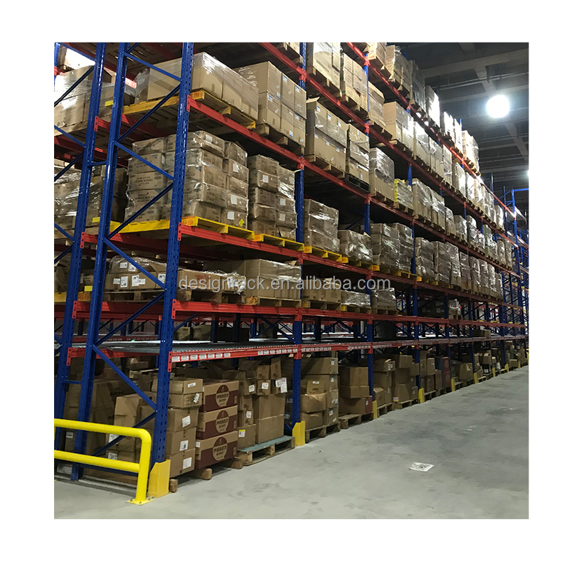 High Density Storage Racking Warehouse Logistics Center Space Saving Double Deep Rack