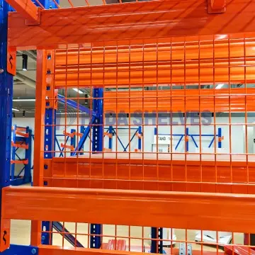 Racking safety accessories and back mesh