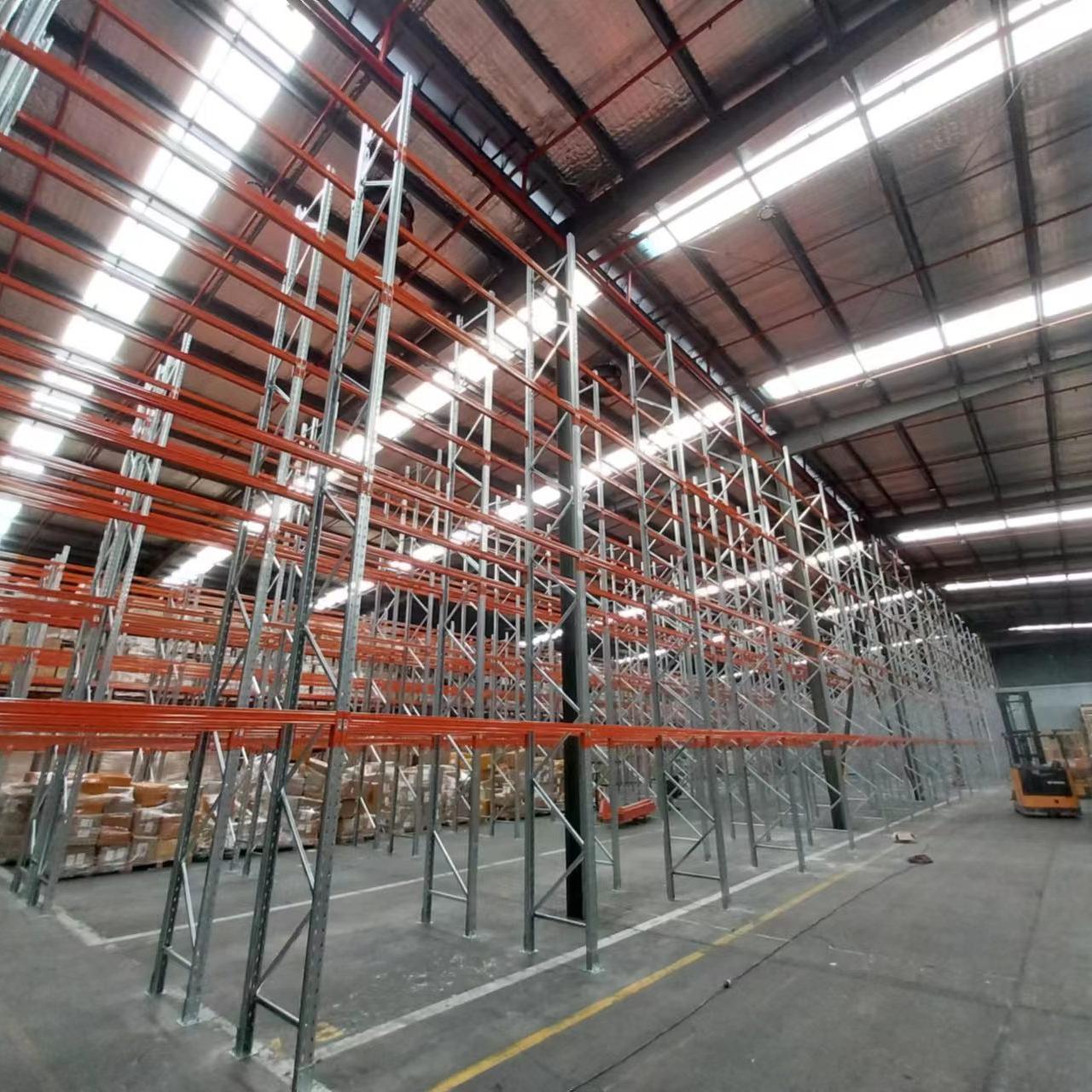 High-Capacity Steel Stacking Shelving Heavy Duty AU Standard Pallet Racking System for Warehouse Storage Solutions