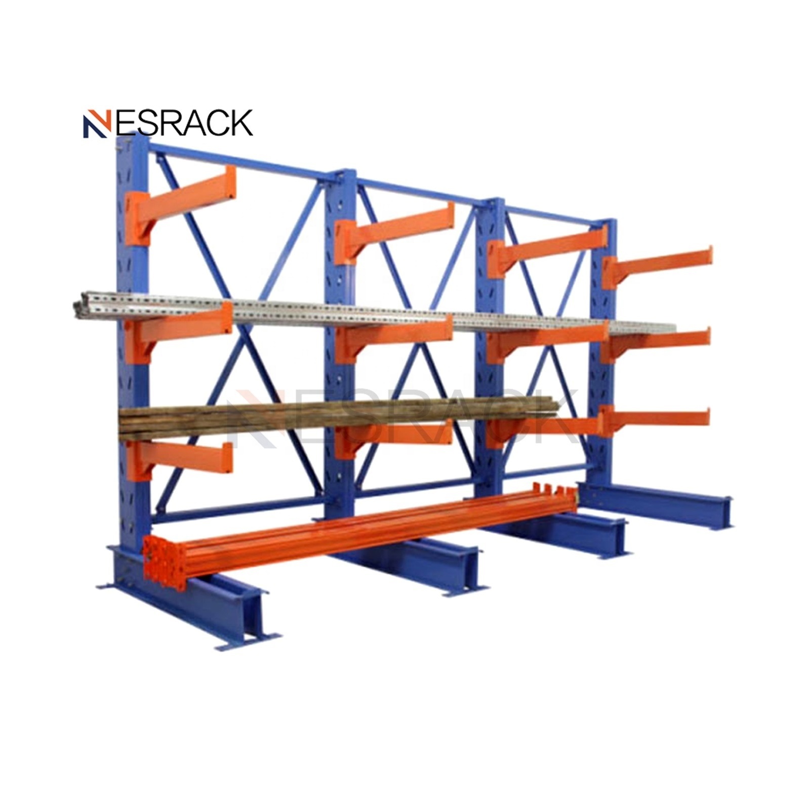 Heavy Duty Metal Adjustable Warehouse Double-sided Cantilever Rack - Buy Cantilever Rack Heavy Duty Metal Cantilever Rack