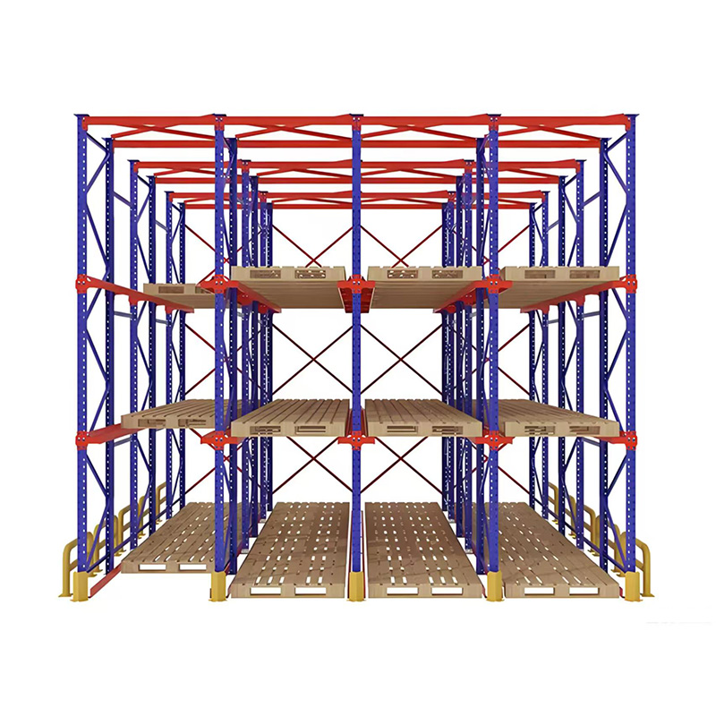 Impact Resistant Upright, Simple Installation, For Homogeneous Cargo Drive-in Racking