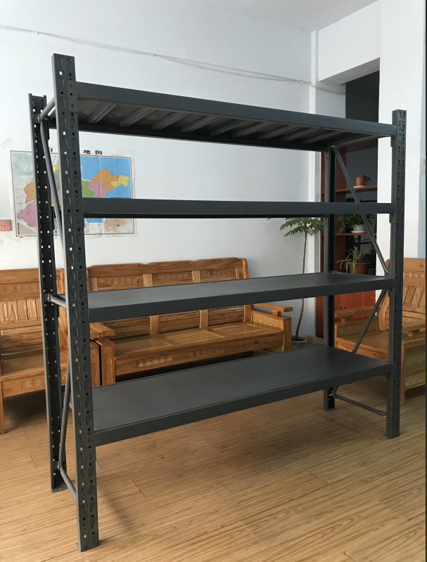 Medium Duty Garage Bolted Steel Shelving Metal Storage Shelf Rack For Warehouse Equipment