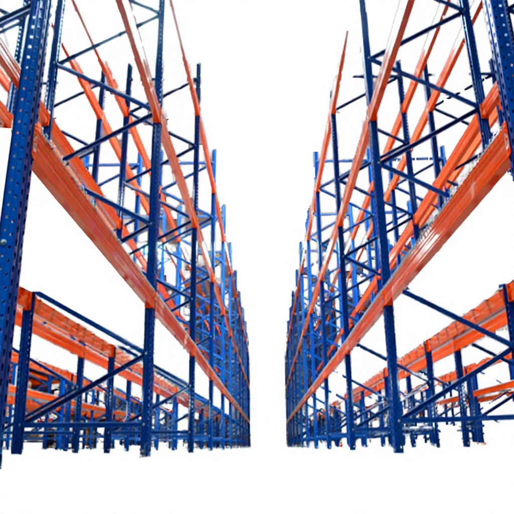 Steel Warehouse Pallet Rack Storage Racking Powder Coated Heavy Duty Weather-Resistant Inventory Shelving System