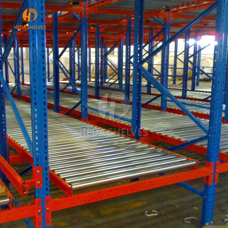 Wholesale Selective Warehouse Storage Gravity Carton Flow Racking Roller Rack/shelves System
