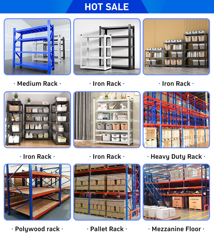 Medium duty shelving overview