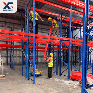 Beam Pallet Rack Heavy Duty Warehouse Pallet Rack Industrial Pallet Racking With Wire Mesh Decks Storage Rack System