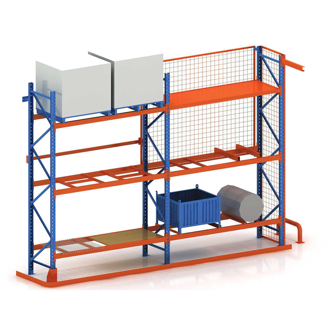 Heavy Duty Shelf Warehouse Stacking Storage Equipment Steel Warehouse Rack Storage Selective Pallet Rack