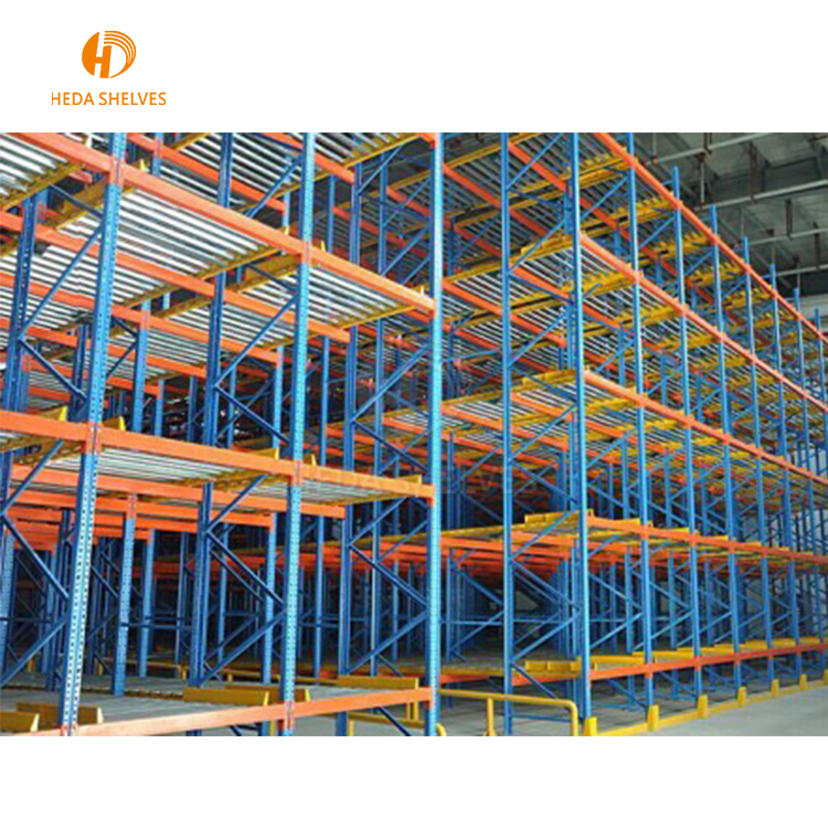 FIFO Order Picking Warehouse Shelf Gravity Carton Flow Rack For Warehouse Storage Or Production Lines
