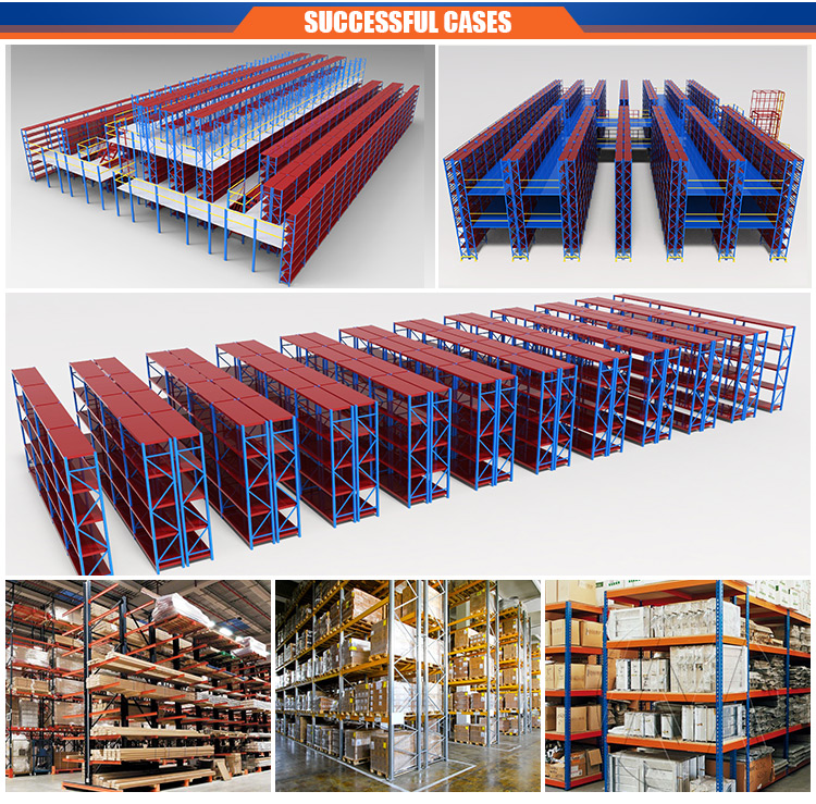 Cold Room Storage Drive in Heavy Duty Rack Metal Storage Shelves Steel Pallet Shelving Racking System