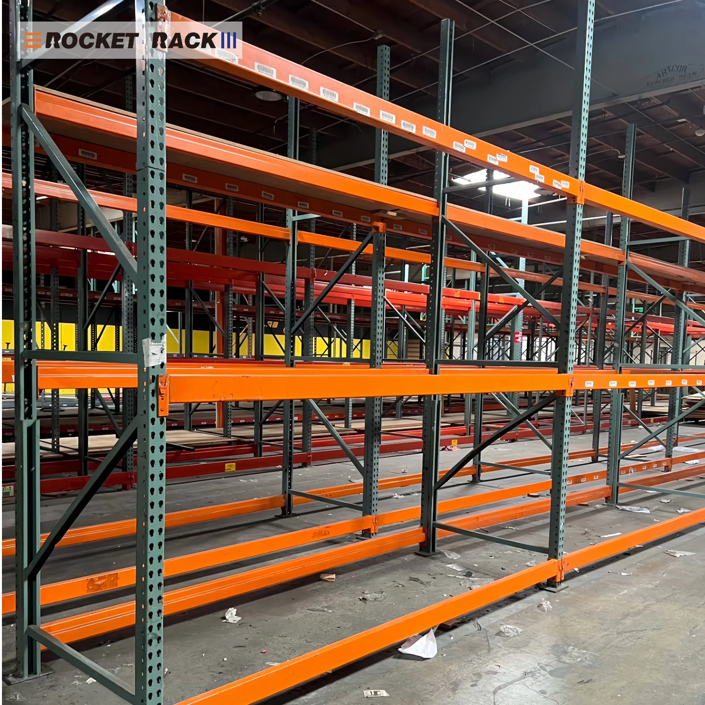 US Industrial Rocket Rack Steel Heavy Duty Pallet Teardrop Racks-Adjustable Structure CE Certified OEM Available