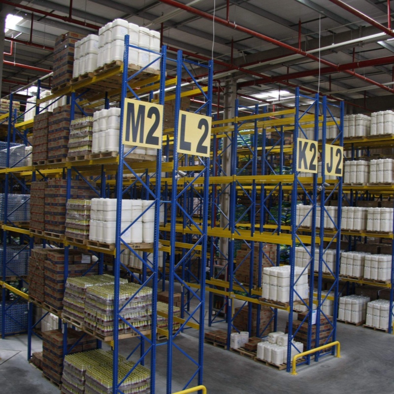 Industrial Storage Racks Custom 5 Layer US Teardrop Pallet Rack Conventional Pallet Racking For Warehouse Cold Room Storage