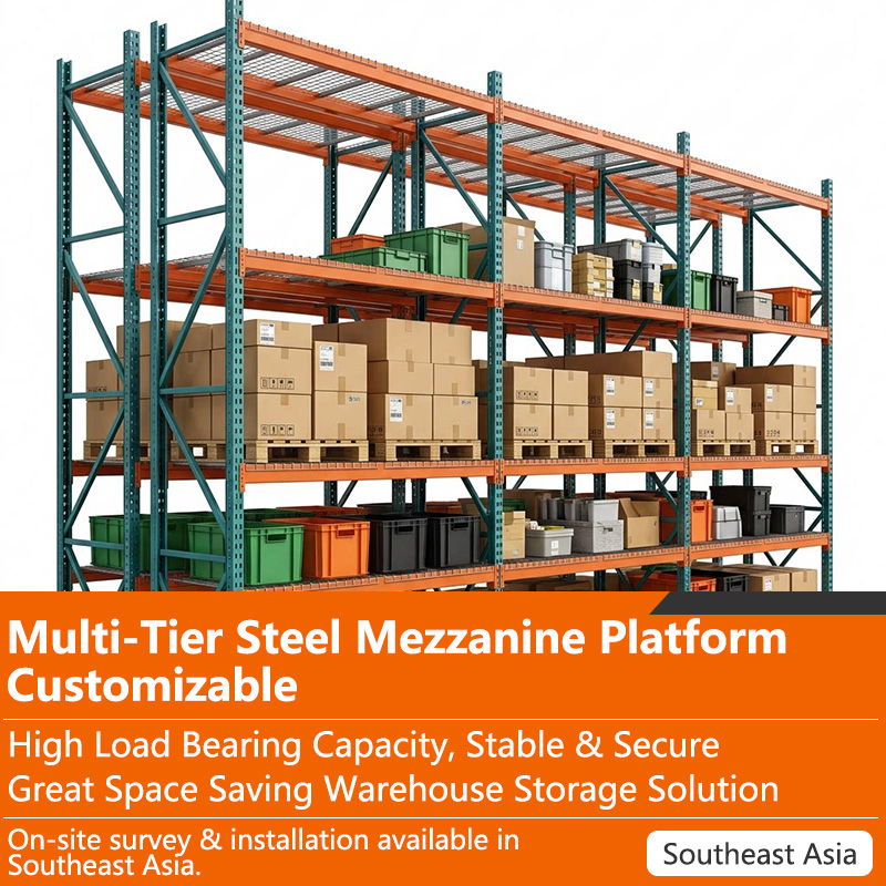 YueYang Cold Rolled Steel Beam Type Pallet Racking Heavy Duty Warehouse Cross Beam Shelf Storage Racking Shelving Epoxy Powder