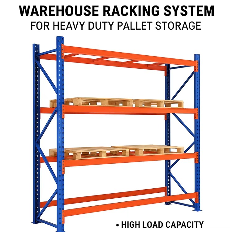 Material Handling-Warehousing-Stacking Racks &amp; Shelves | Warehouse Racking System for Heavy Duty Pallet Storage